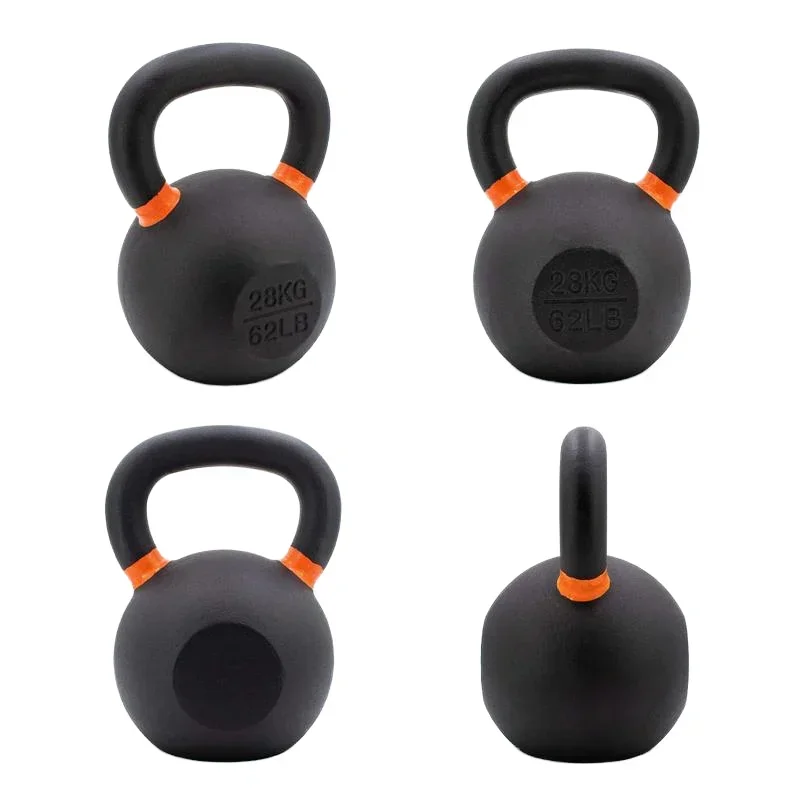 28kg  62LB Kettle Bell Exercise Weights & Gym Equipment Premium Kettlebell Weight Fitness Training Equipment