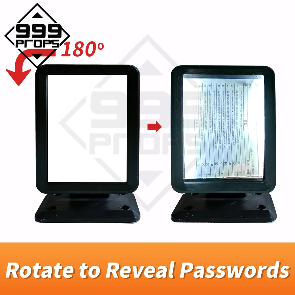 

Rotate to reveal passwords escape room rotate photo frame escape game password photo frame