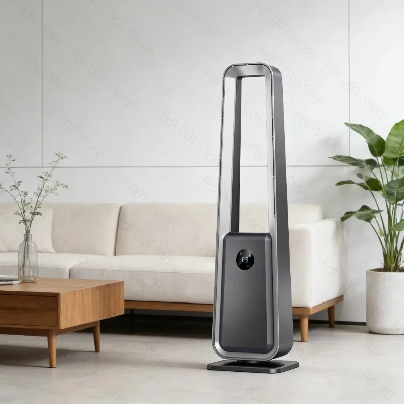New Bladeless Fan – DC Quiet Floor Fan, Household Air Circulation Fan