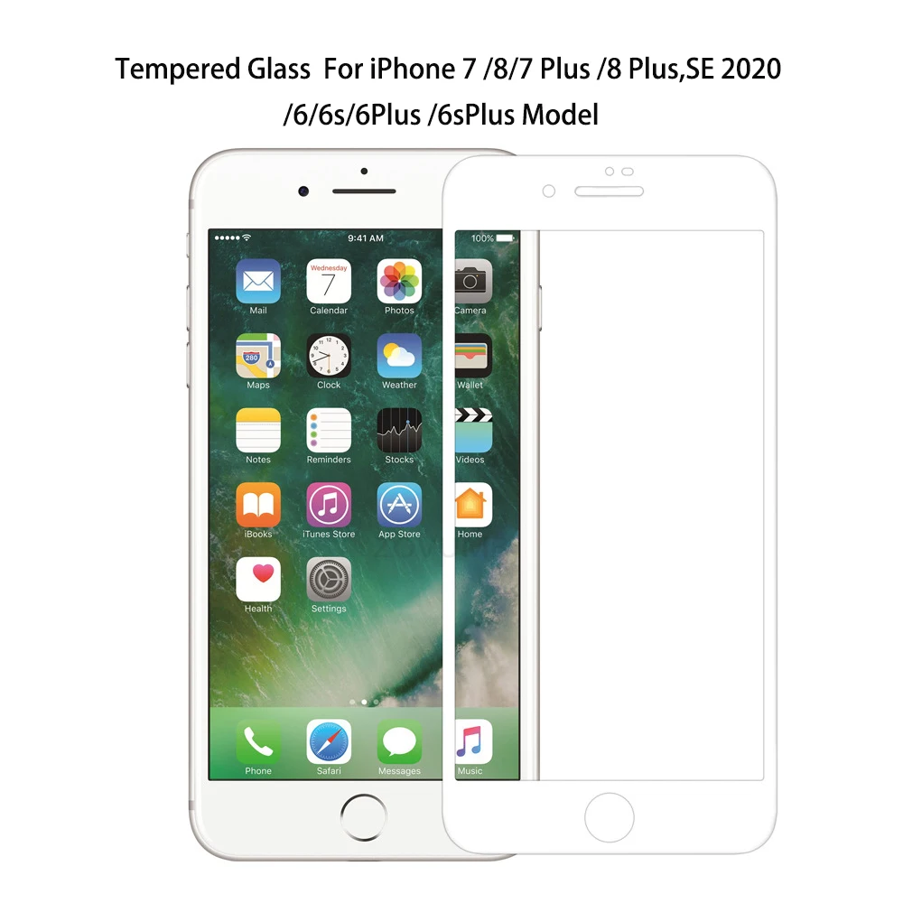 Protective Tempered Glass For iPhone 11 12 13 Pro Max Screen Protector On iPhone XR X XS Max 7 8 6 Plus 13 12 Mini SE 2020 Glass 5