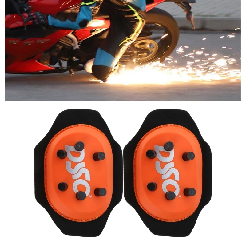 2Pcs Motorbike Sliders Protector Cover Knee Pads Bending Artifact Spark Grinding Bag Cycling Sports Protector