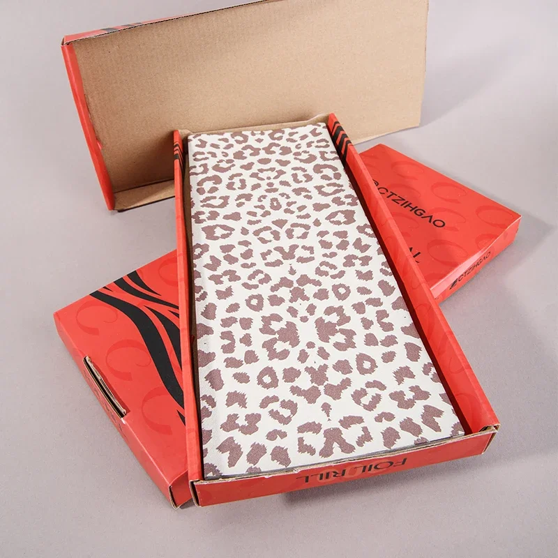Professional Leopard Print Hair Foil Roll