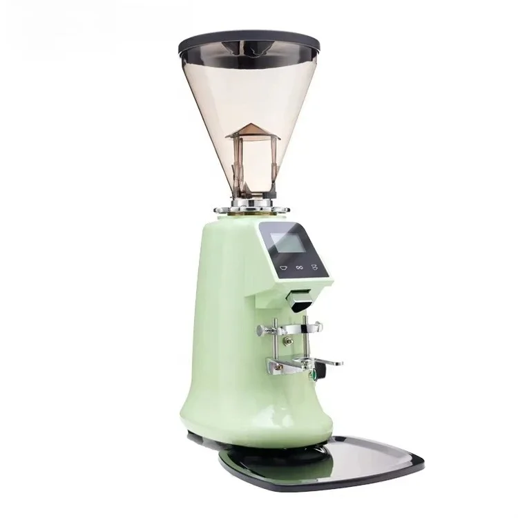 Wholesale Electric Espresso Commercial 64mm Flat Burr Coffee Spice Grinder Machine Aluminum Housing for Hotels and Households