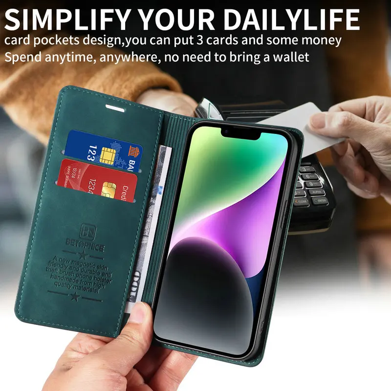 For Poco X8 Pro Max F8 Ultra X7 Pro F7 5G Flip Case RFID Leather Phone Funda for Xiaomi Poco M7 Case Mi Phone M8 X6 F6 Book Capa
