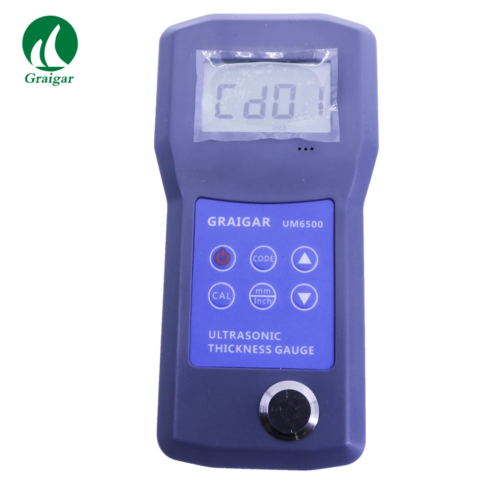 2026 new UM6500 Portable Digital Ultrasonic Thickness Gauge Thickness Meter 1.0-245mm 0.05-8inch