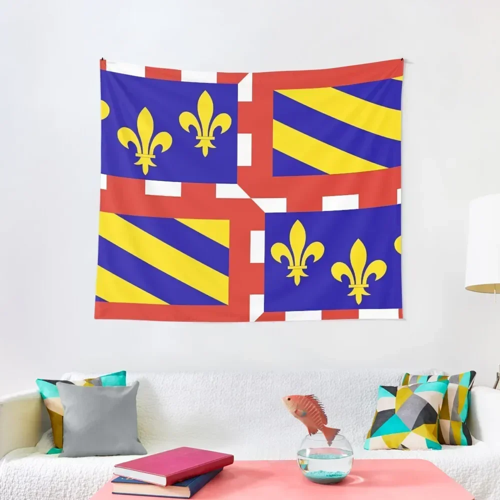 

Flag Of Bourgogne Tapestry House Decorations Wall Hanging Decor Home Decoration Room Tapestry