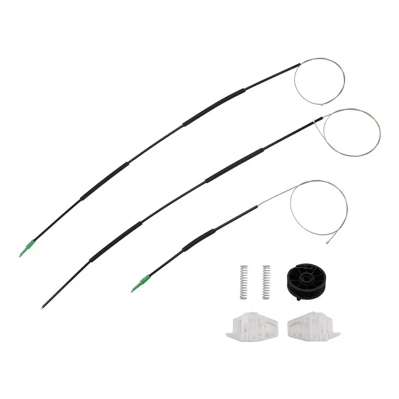 A13Z-Left Side Window Regulator Repair Kit For Front Door For Renault Megane II 2-Door/3-Door Coupe 2002-2009