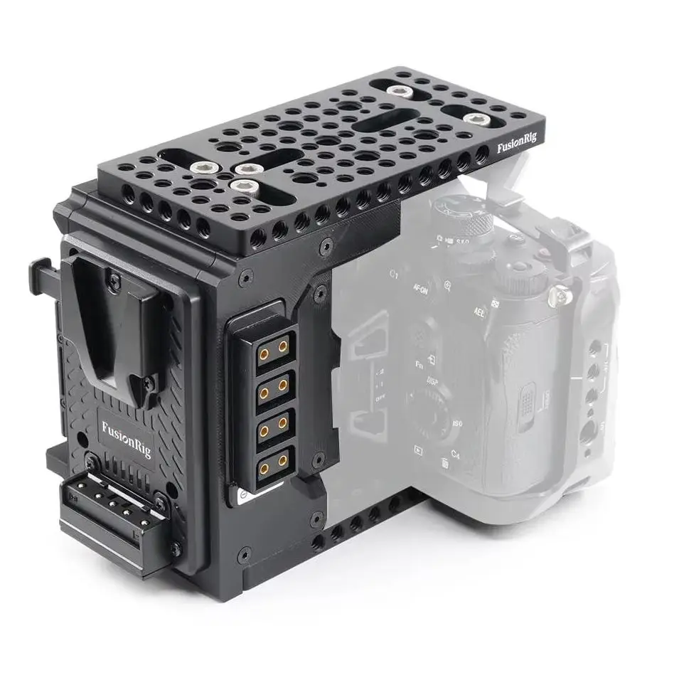 FusionRig per Sony A7M4 A7S3 Modulo di espansione gabbia fotocamera Cineback A7 M4 A7 S3