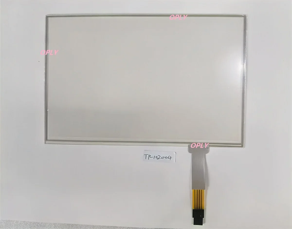 

10.2 inch 4 Wire 10.2" Resistive Touch screen glass sensor panel 222X132.5 MM digitizer for industrial grade multimedia display