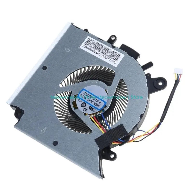 

W91A Мощный охлаждающий вентилятор для процессора и графического процессора MSI GF66, прочные вентиляторы для ноутбуков с