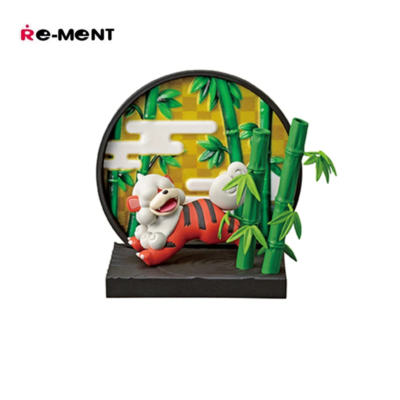 Original Pokemon Animation Peripheral Toys Froslass Vaporeon Rowlet Gacha Lucky Draw Anime Action Model Figures Collection