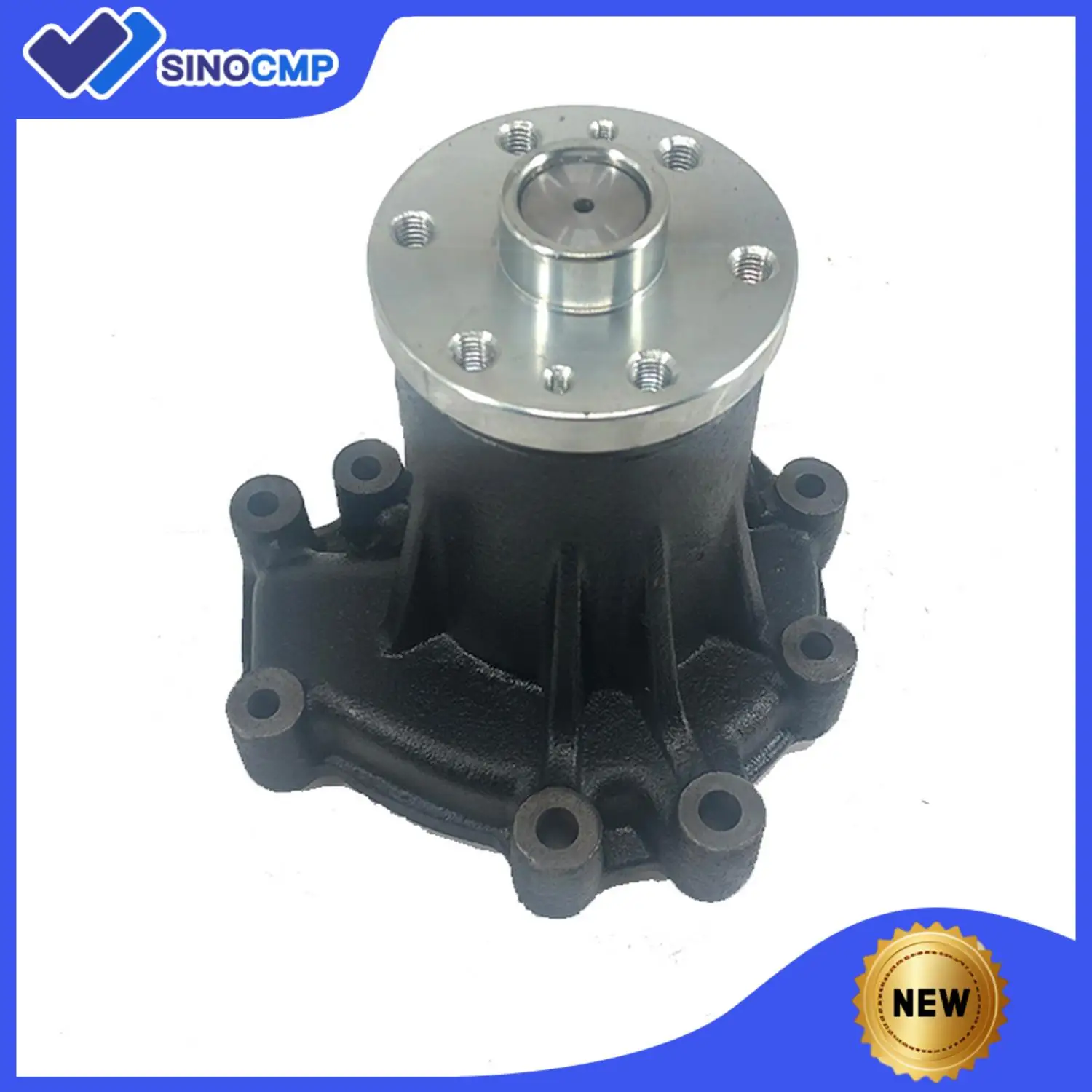 New Water Pump for Isuzu 4HK1 4BG1 6BG1 Engine, ZAX200-3 ZAX240-3 ZX270 4 Excavator, Hose 8-98022822-1 with 3 Months Warranty