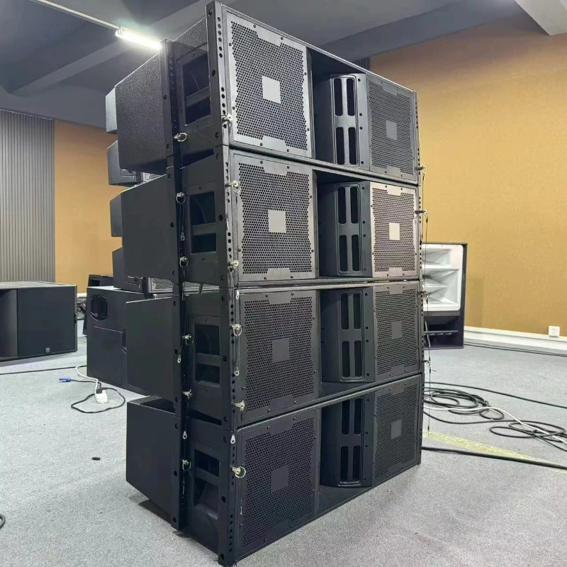 

JBIL VT4888 Dual 12 Inches 3 Way High Quality Line Array Speakers Professional Conference Sound System Stage Active Speaker