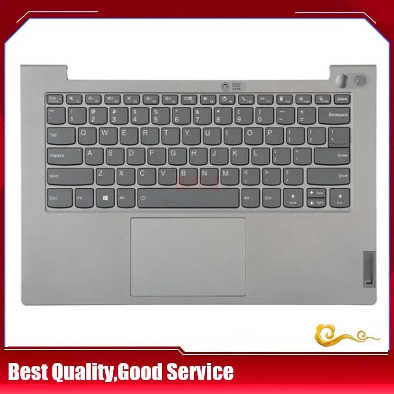 YUEBEISHENG                New/Orig For Lenovo ThinkBook 14 G2 G3 ACL/ITL ARE/ITL 2021 palmrest US keyboard upper cover Touchpad