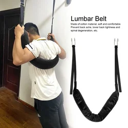 Lumbar Vertebra Traction Belt Sling Hanging Horizontal Bar Waist Tensioner Stretcher Lumbar Disc Spine Rehabilitation Strap New