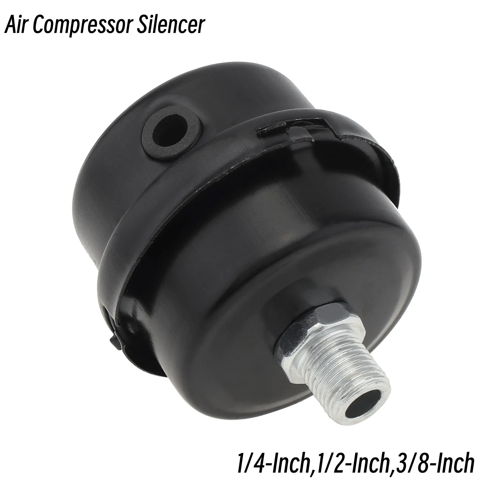 

1/4inch 3/8Inch 1/2Inch Thread Air Compressor Silencer Air Compressor Intake Filter Sound Muffler Accessories for Exhaust Ports