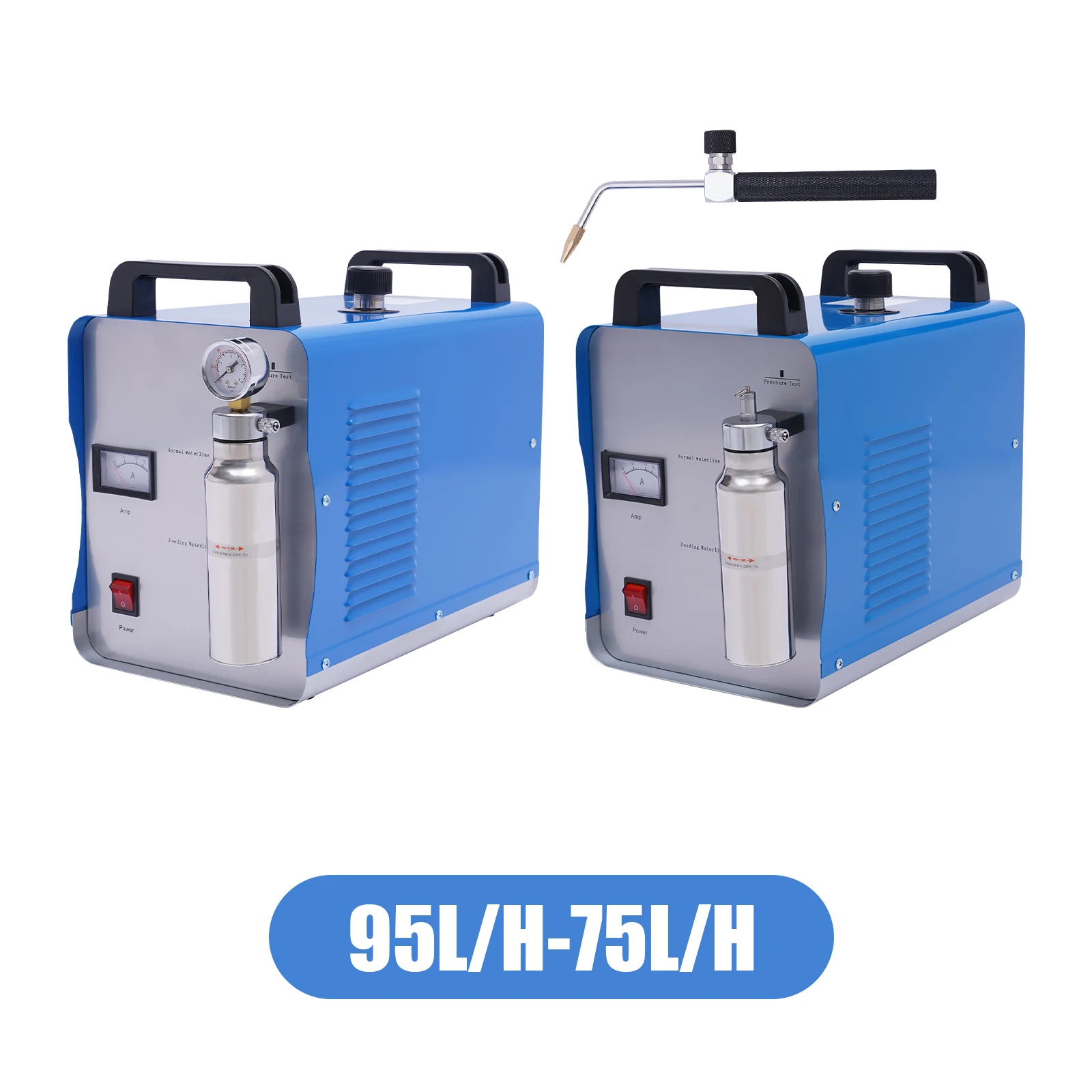 220V 75L/95L Oxygen Hydrogen Water Flame Torch Polisher HHO Acrylic Welder Machine