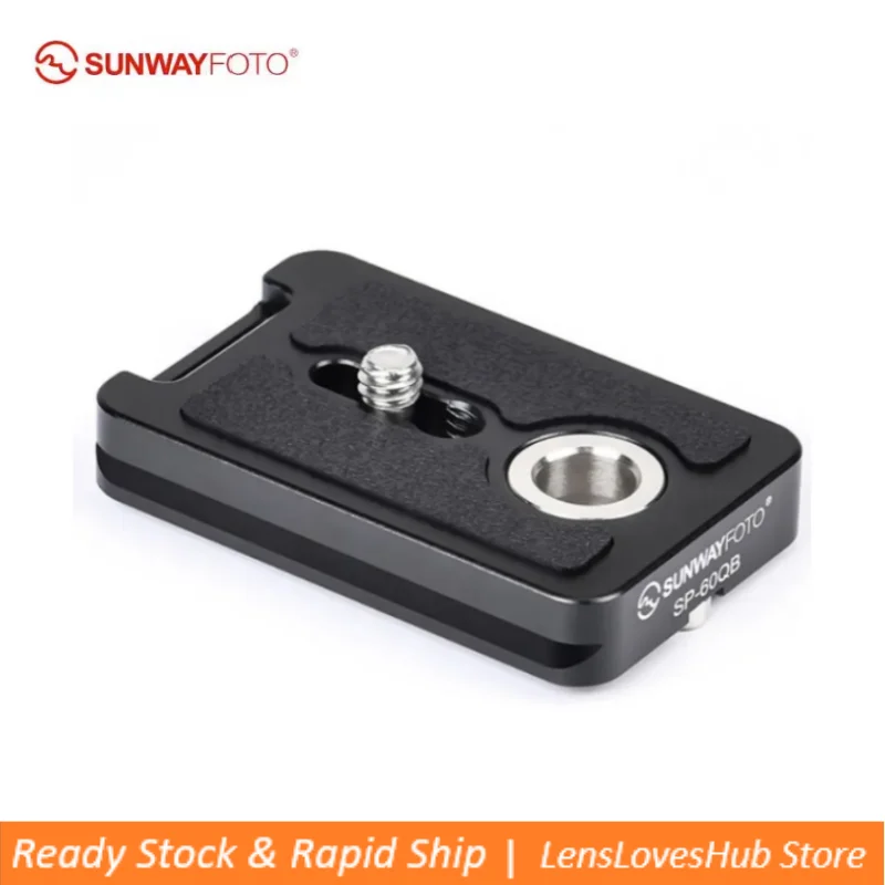 

SUNWAYFOTO SP-60QB Quick Release Plate QR Plate w/ QD Sling Mount For Camera NEW