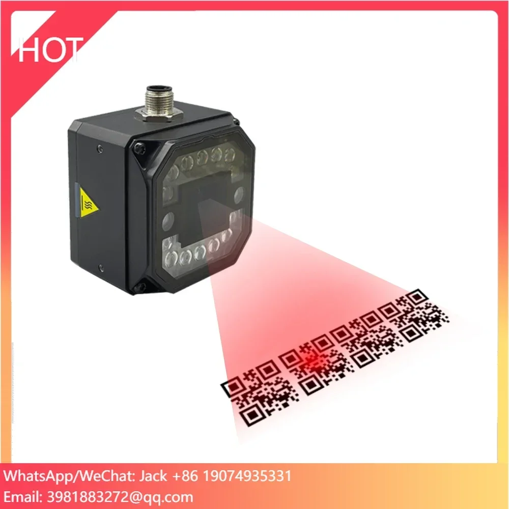 เครื่องสแกนบาร์โค้ดแบบติดตั้งบนสายพานลำเลียงความเร็วสูง 1.3MP แบบคงที่ 2 มิติ ใช้เทคโนโลยีภาพถ่ายสำหรับอุตสาหกรรม