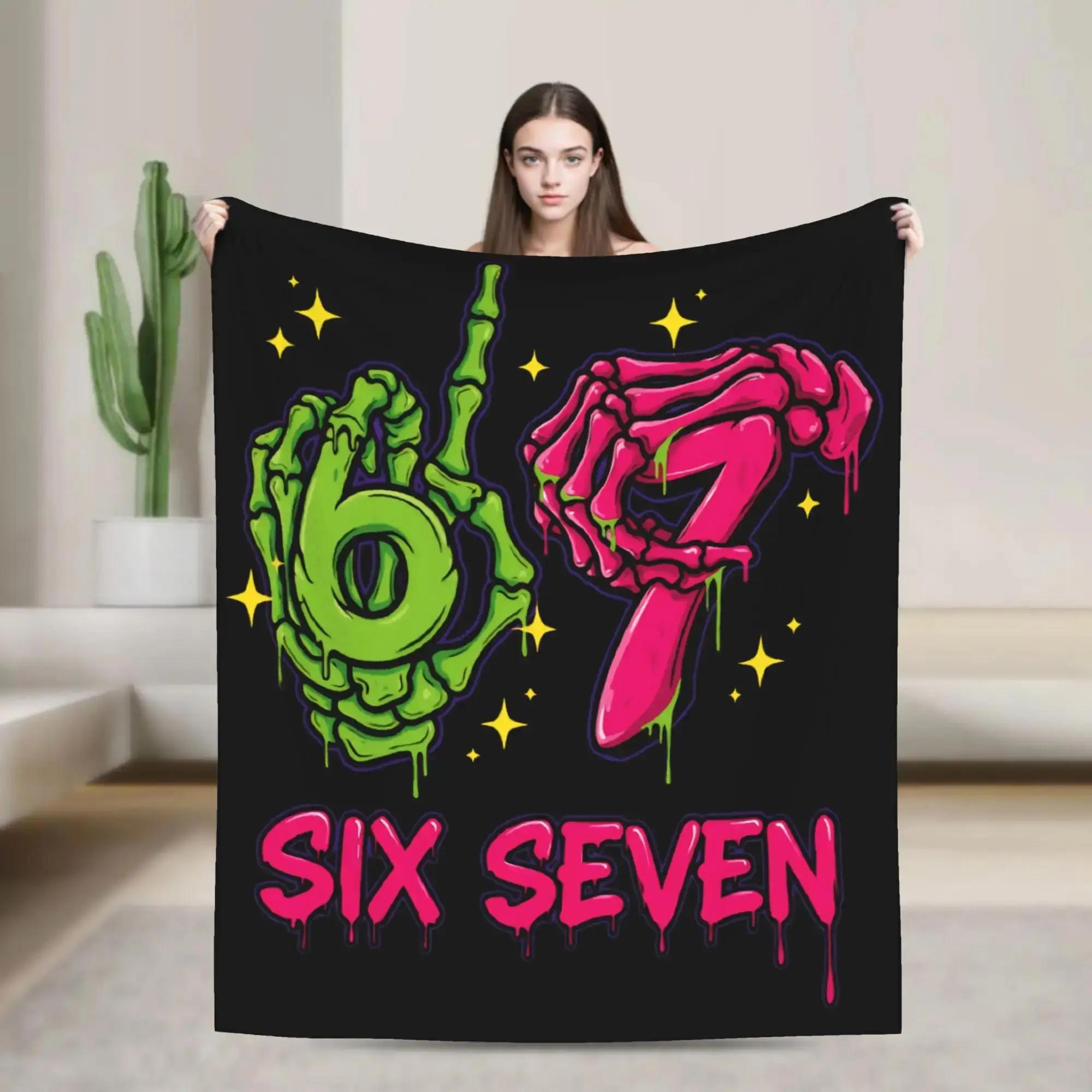 

Теплое фланелевое одеяло для детей, дорожный плед для ребенка, неоновый дизайн на Хэллоуин, покрывало для дивана или кровати, мягкое покрывало для кушетки или кресла