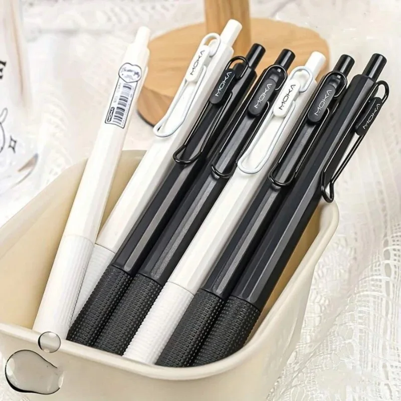 Creative Press Neutral Pen Signature Pen Black Pen Student Supplies Quick Drying Pen Stationery