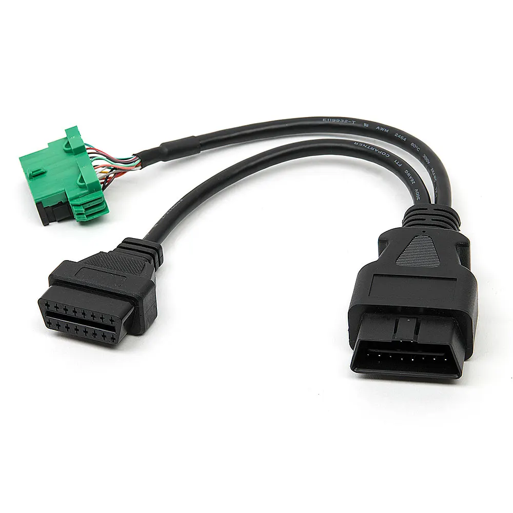 OBD2 16pin 16-core Full Connection Adapter for Citroen/Peugeot Car Scanner Connector Male To Female 16pin OBD2 Extension Cable