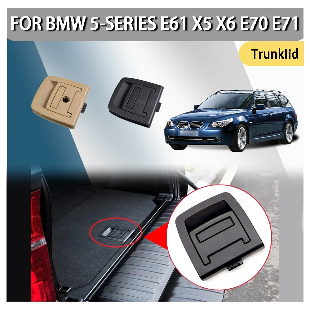 

Car Styling Car Upgrade ABS Plastic Trunklid For BMW 5-Series E61 X5 X6 E70 E71 Cars Accessories Car Decoration