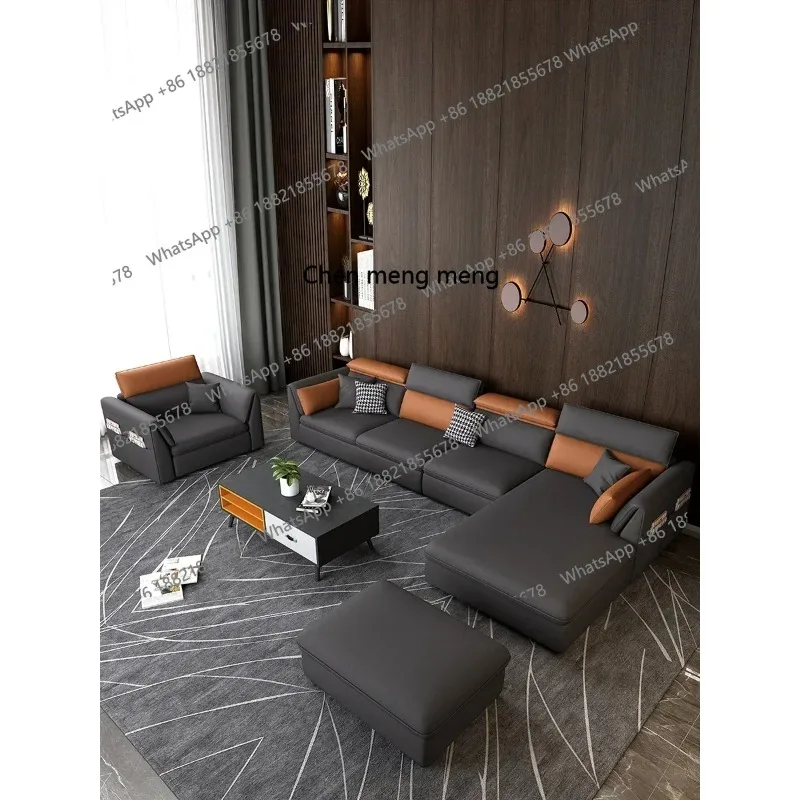 Premium No wash technology fabric sofa, Nordic size, minimalist modern latex mesh furniture