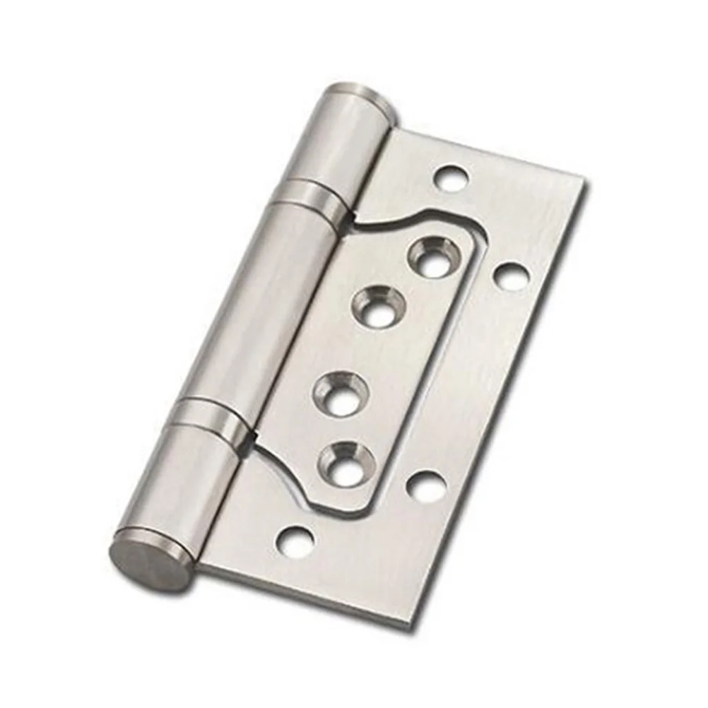 Stainless Steel Face Frame Mounting Furniture Hinge Spring Hinge for Kitchen Cabinet Door Furniture (Silver)