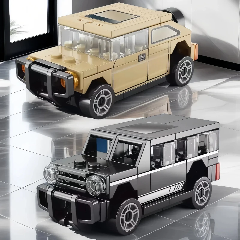 Brinquedos de bloco de construção de modelo de veículo super off-road, corpo totalmente interativo, modelo de coleção de veículos off-road, o melhor aniversário g