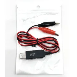 USB 5V to 3V Clip Cable Power Adapter Cord AA AAA LR3 LR6 Battery Eliminator Converter For Games Remote Control Toys