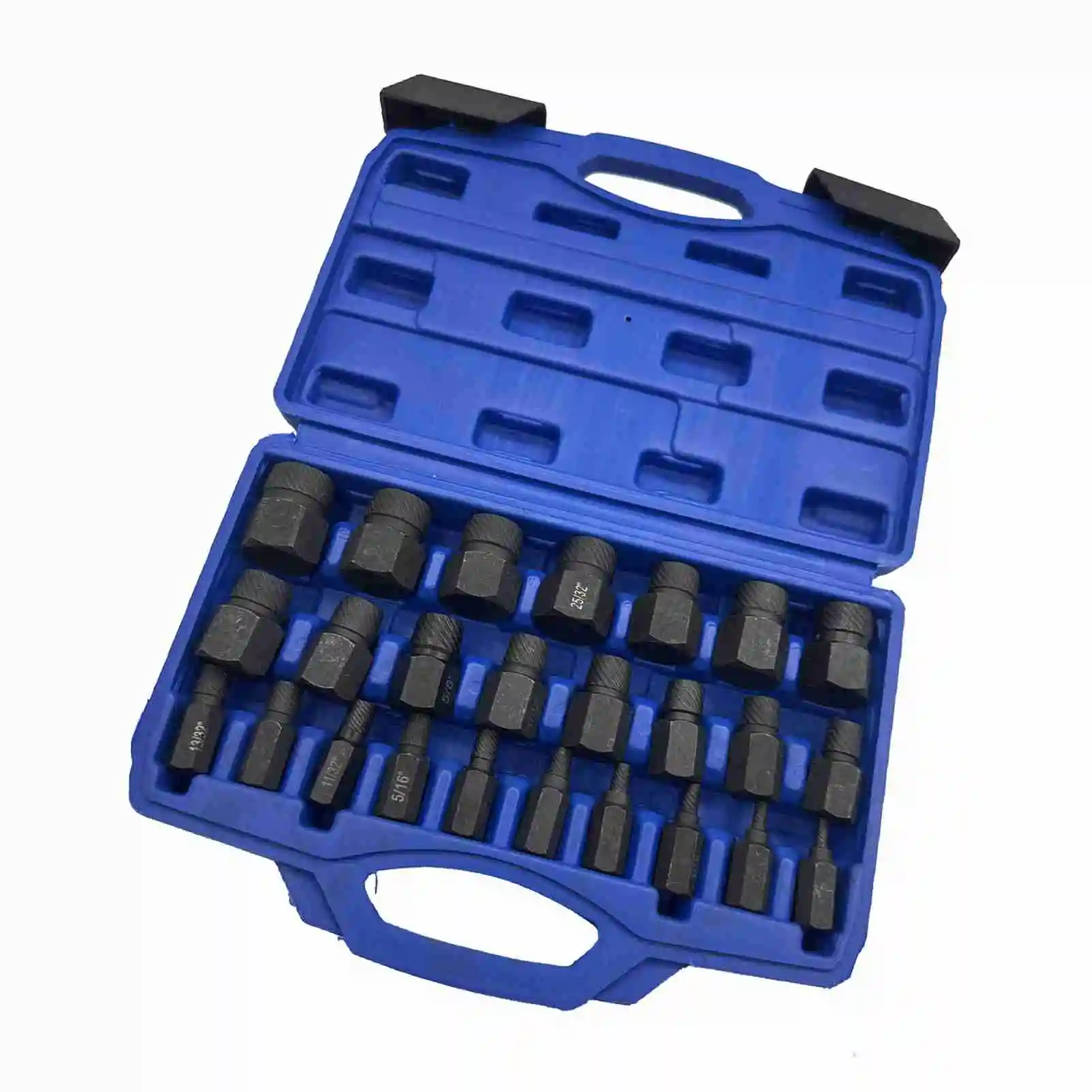 Hex Screw Extractor Set High Hardness ‌40Cr Multi Functional Damaged Broken Screw  Remover Hex Screw Extractor Set