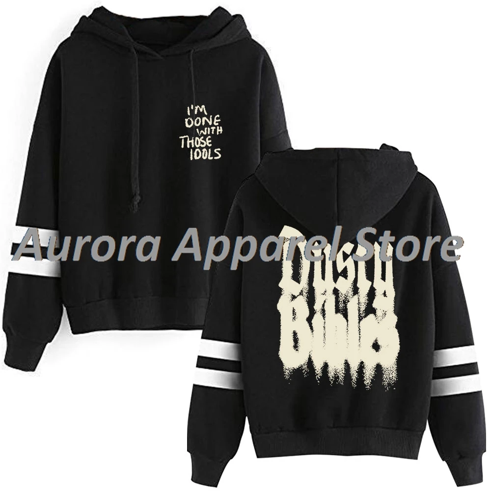 

Josiah Queen Dusty Bibles Merch Толстовки с капюшоном без карманов с рукавами с параллельными перекладинами Уличная одежда Толстовки