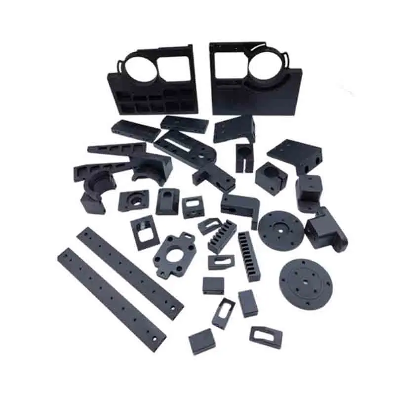 Customized Black Aluminum Oxide Precision Parts Cnc Milling Machining Service OEM Manufacturing Production