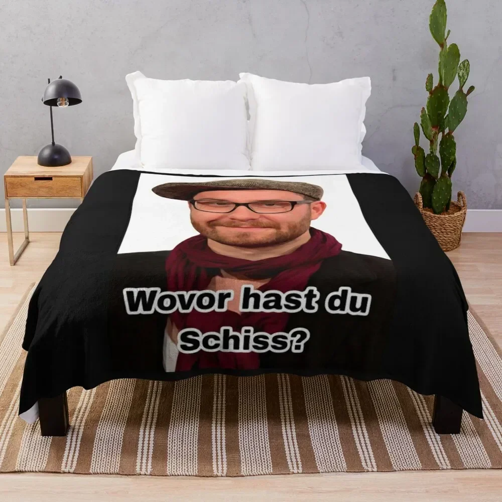 

Mark Forster What are you scared of Meme Throw Blanket warm winter Bed Fashionable Hair Blankets