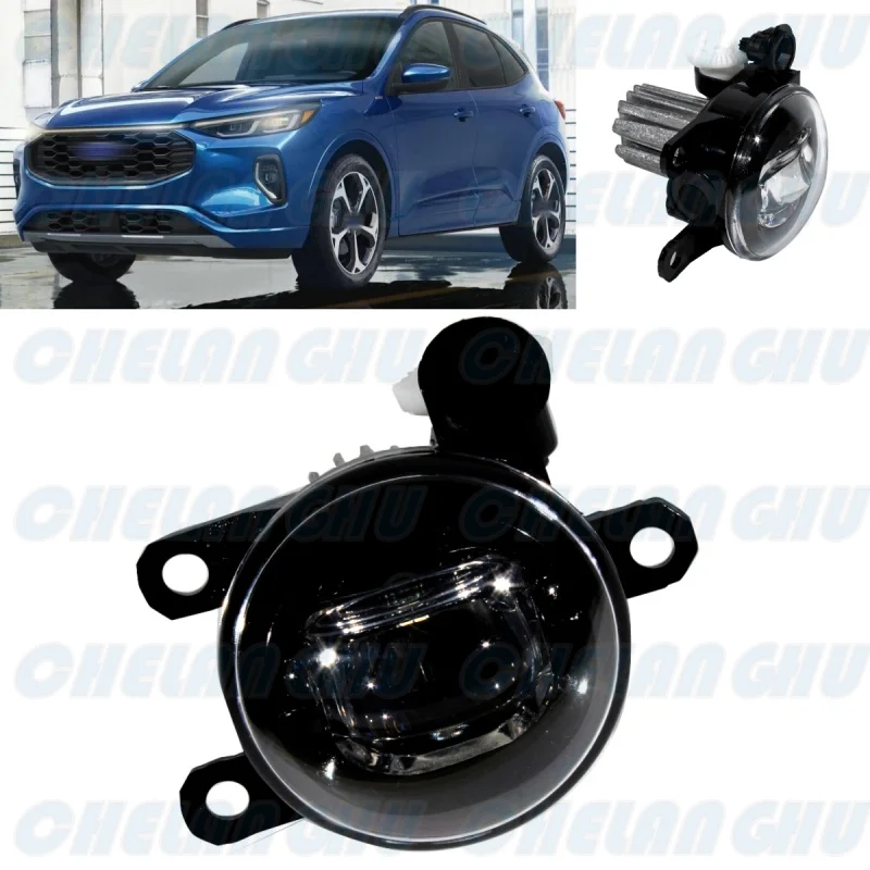 

For Ford Escape 2023 2024 Left Side Front Bumper LED Fog Light Lamp Car accessories JX7Z-15201-A