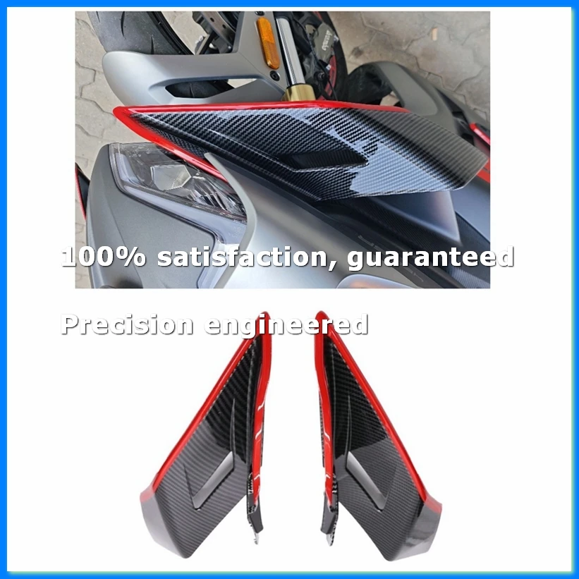 ●For 450SR 450SRS 2022-2024 Motorcycle Side Downforce Spoilers Fixed Winglet Fairing Wings Deflectors-ABFB
