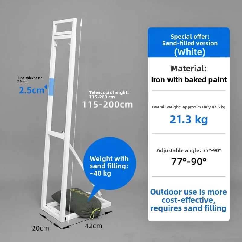 Water-Filled KT Board Stand Human Figure Portrait Advertisement Display Stand Fixed Support Frame Exhibition ow Holder