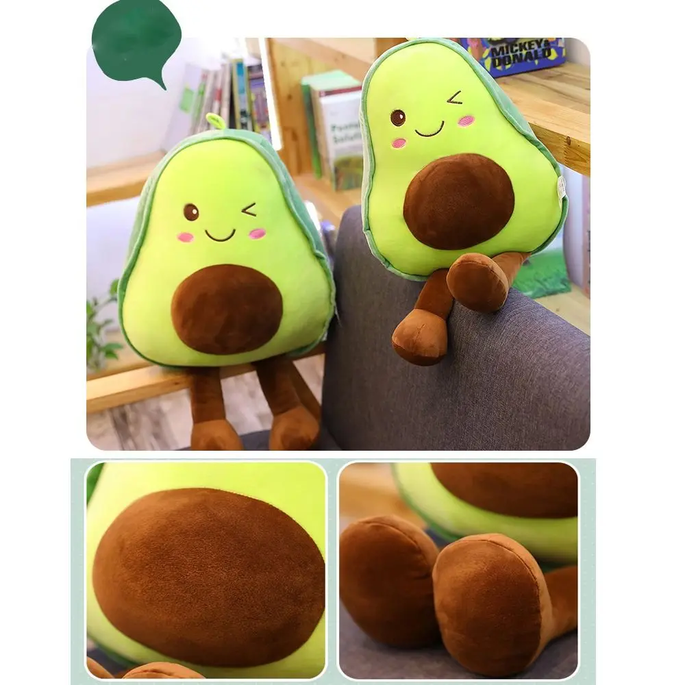 

Подушка для сна Kawaii, креативная удобная игрушка из авокадо, мягкая игрушка из авокадо