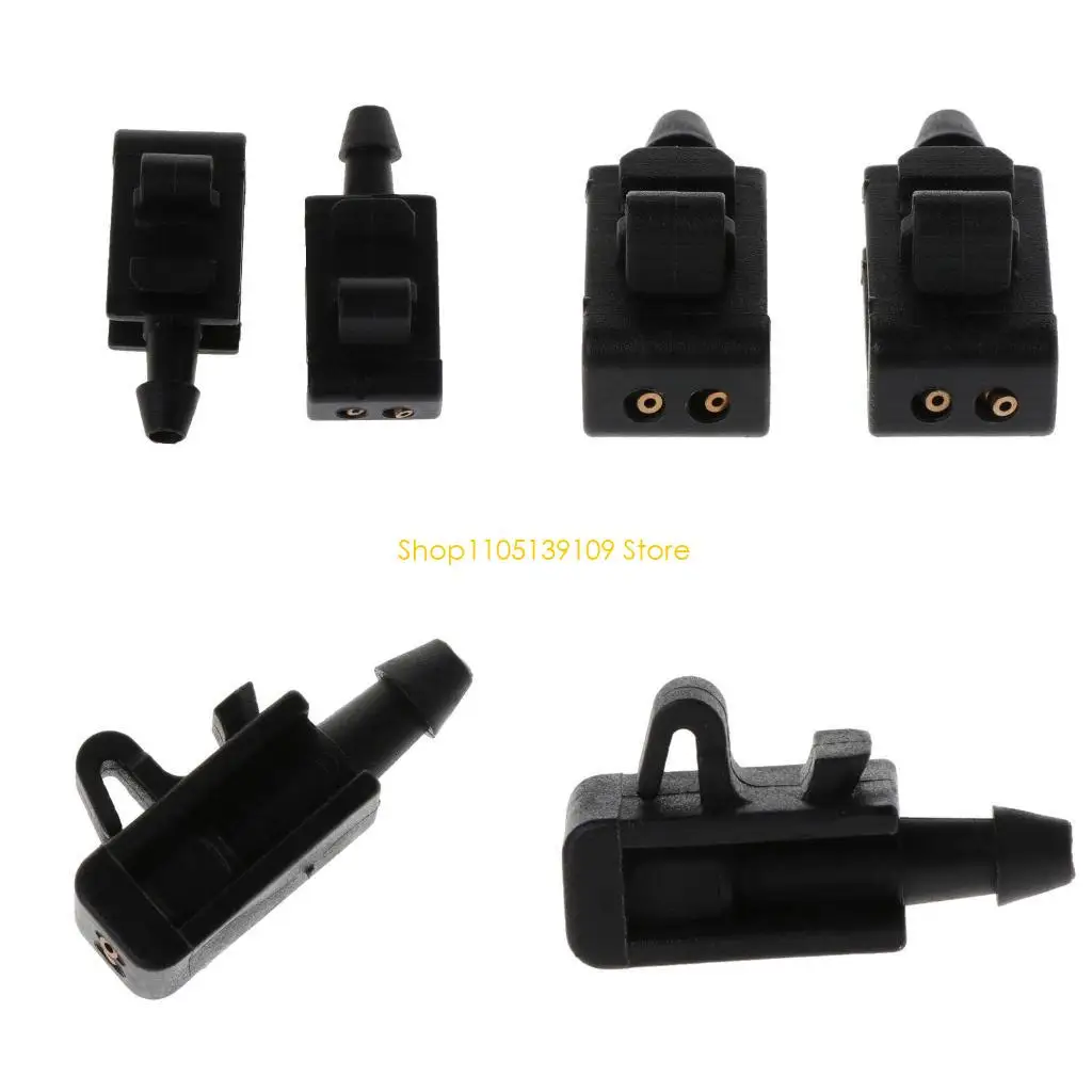 

P5ED 2Pcs Car Front Windscreen Washer for Valve Adapter for Megane 2 Scenic2 82000823