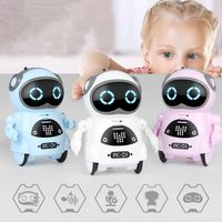 Voice Recognition Pocket Robot Smart Robot Singing Dancing Talking Interactive Robot Telling Story Communication Mini Robot
