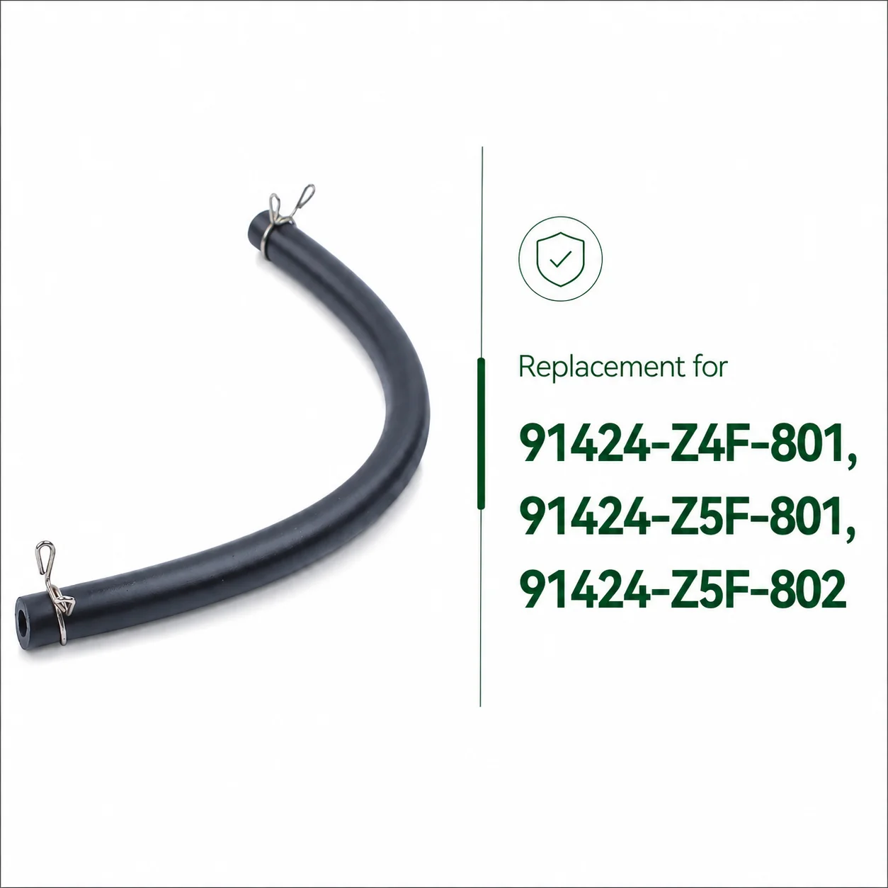 Fuel Hose Line Kit Oil Filter Primer Bulb For Honda GX120 GX140 GX160 GX200 Replaces 91424-Z4F-801, 91424-Z5F-801, 91424-Z5F-802
