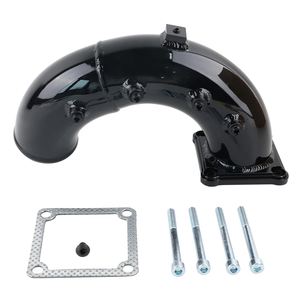 

3-дюймовая черная впускная локоть дизельного топлива для 98-02 Dodge Ram 5.9L Cummins