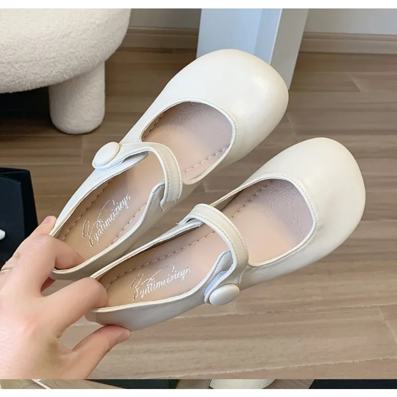 

Женские мокасины 2026: повседневные туфли-балетки с круглым носком, эстетичные, хлопковые, высокого качества, недорогие