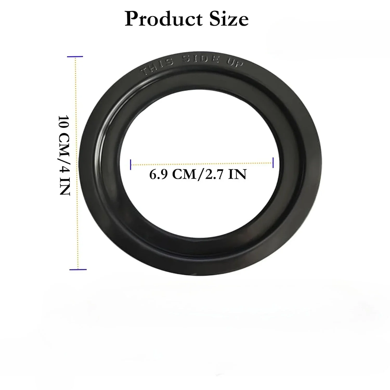 Toilet sealing component replacement kit - High-quality flushing spherical sealing gasket set, easy to install, solves leakage
