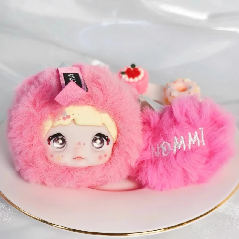 ‌ Novo genuíno nommi doçura 100% caixa cega boneca de pelúcia, mistério kawaii chaveiro animal de pelúcia, bonito presente colecionável para meninas