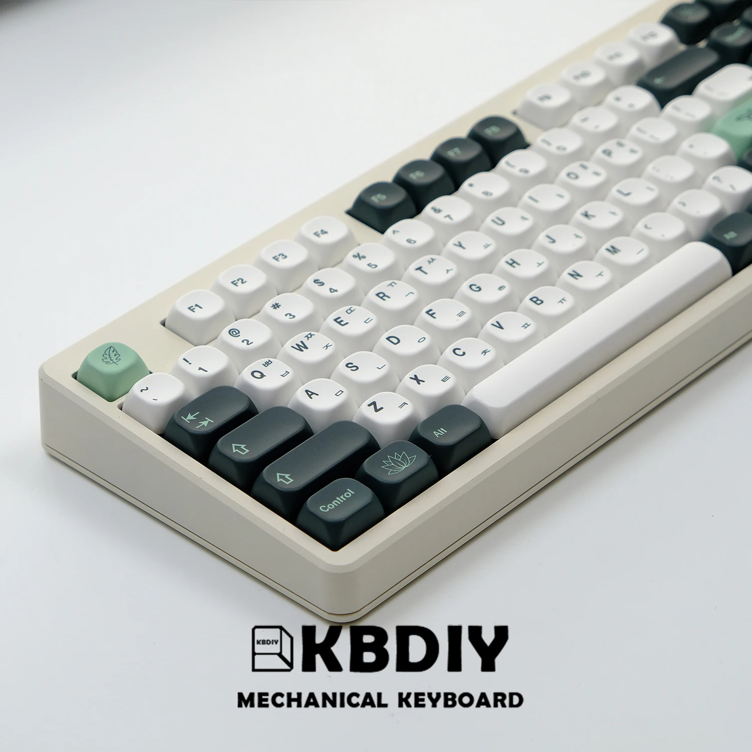 Imagem -06 - Kbdiy-gmk Botânico Keycap Teclas Mecânicas Faça Você Mesmo Personalizado para Teclado Pbt Koa Perfil 131 Teclas por Conjunto Gmk75 67 61 87