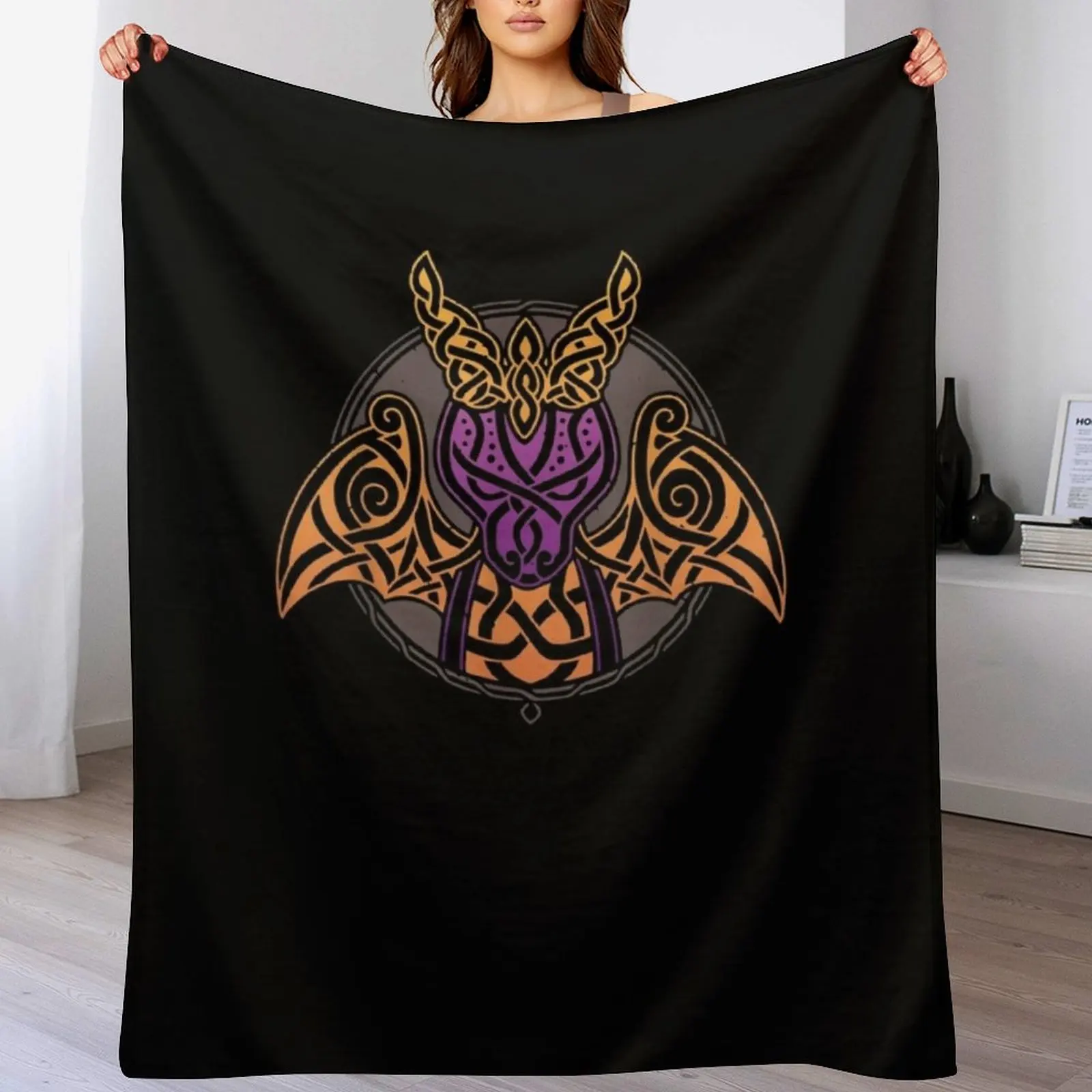 

Funny Dragons Design Vintage Spyros Playing Gaming Platforms Throw Blanket Travel Sofas Loose Luxury Throw Blankets