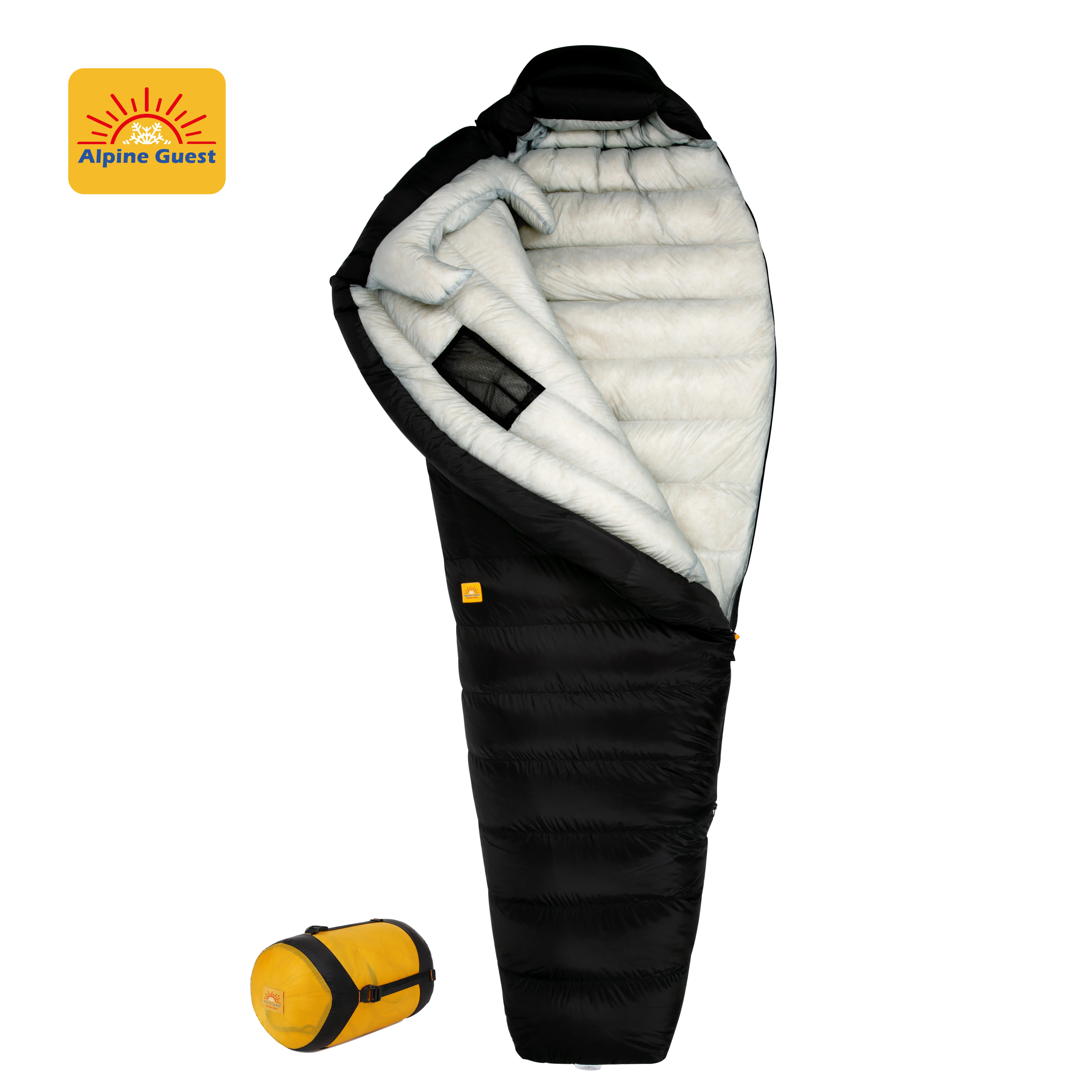 Alpine Guest outdoor mummy ultralight 10d nylon 800+FP down