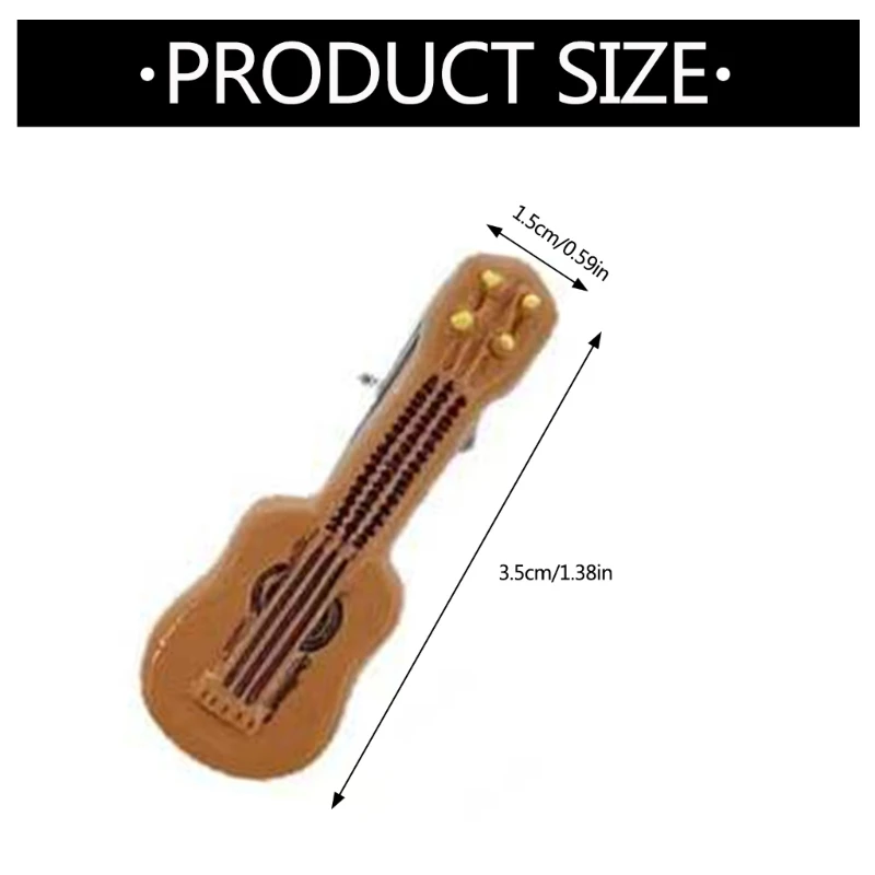 Jepit Rambut Instrumen Kecil Jepit Rambut untuk Pesta dan Konser